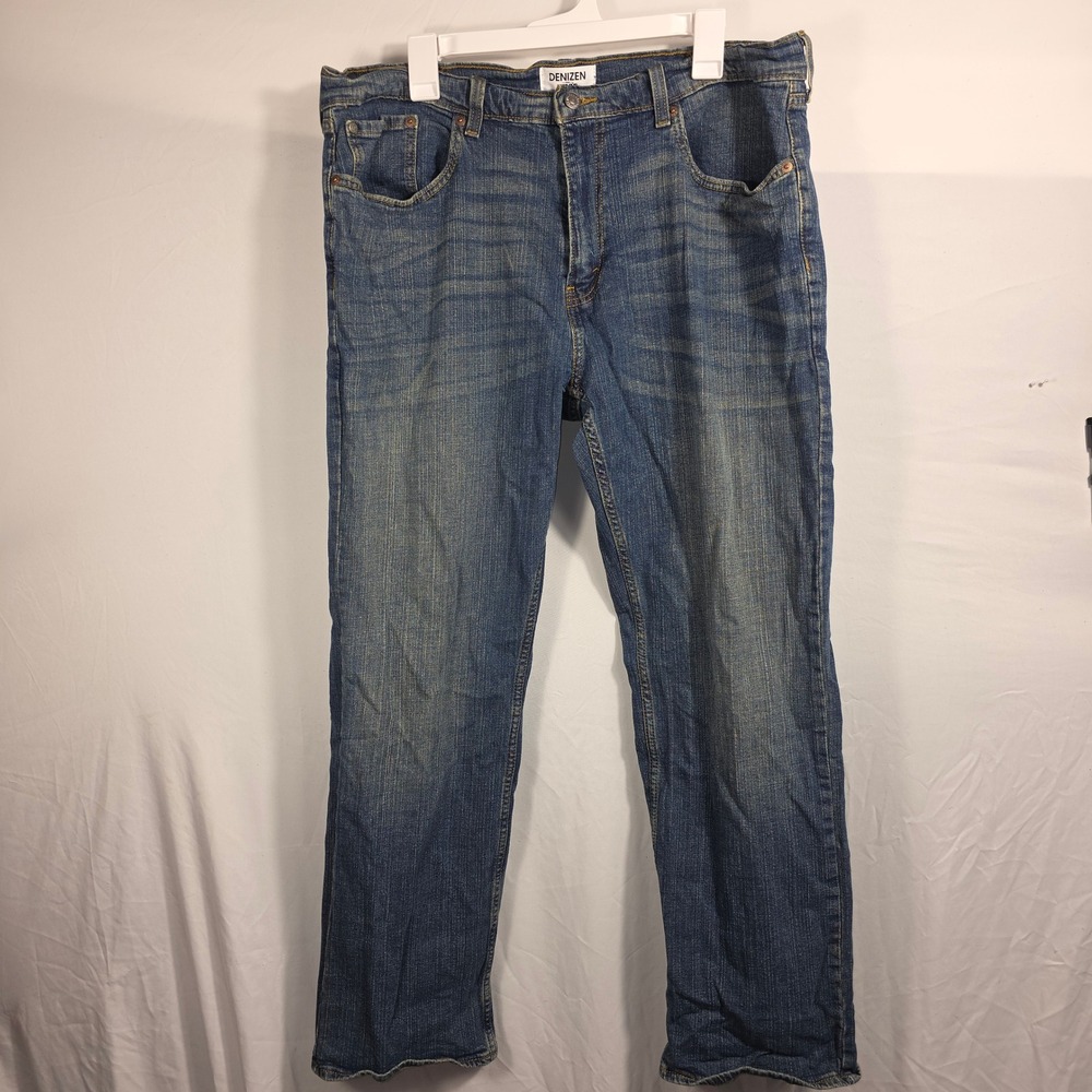Denizen from Levis Mens Straight Leg Jeans Medium Wash Blue 38x32 47821-0001